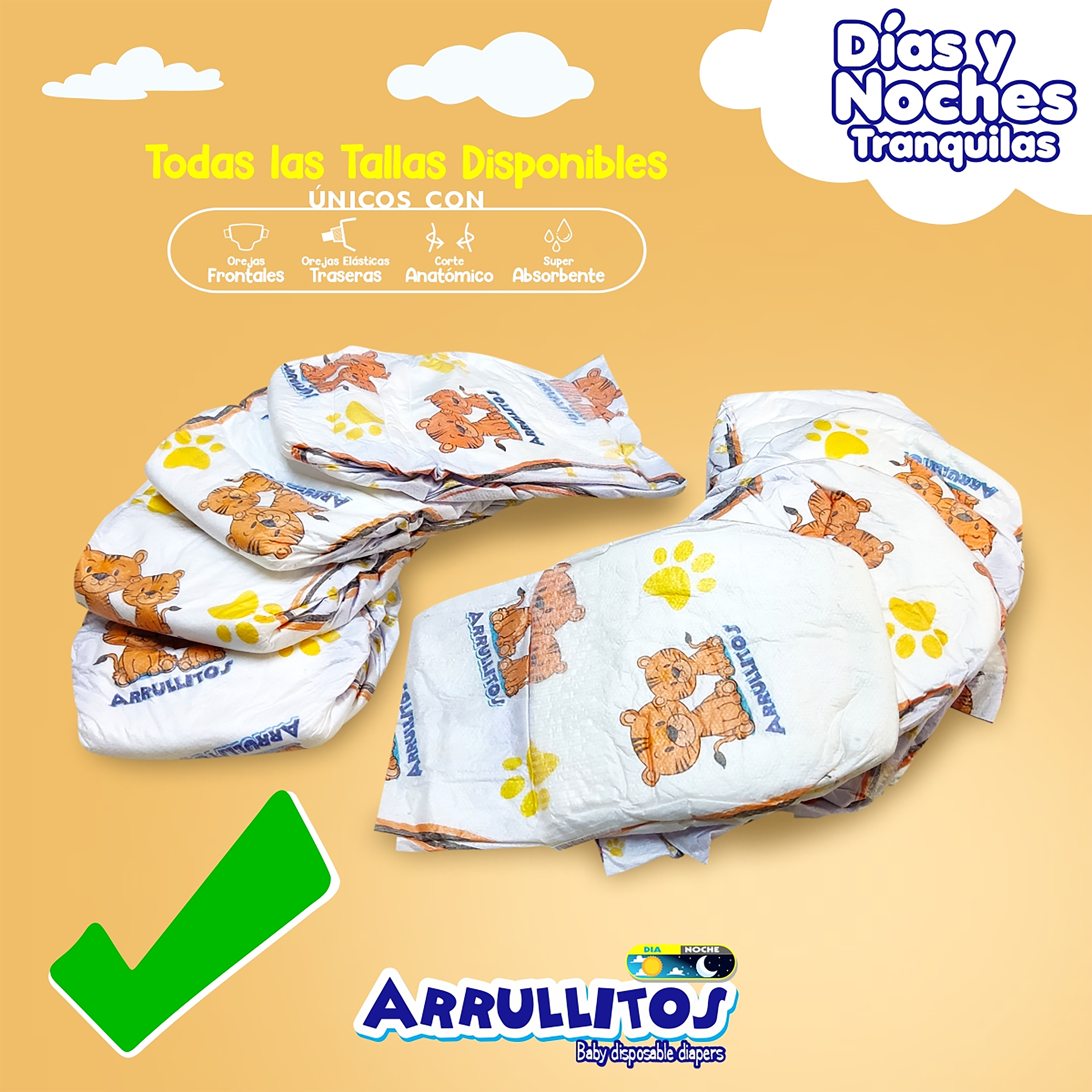 arrullitos pañales
